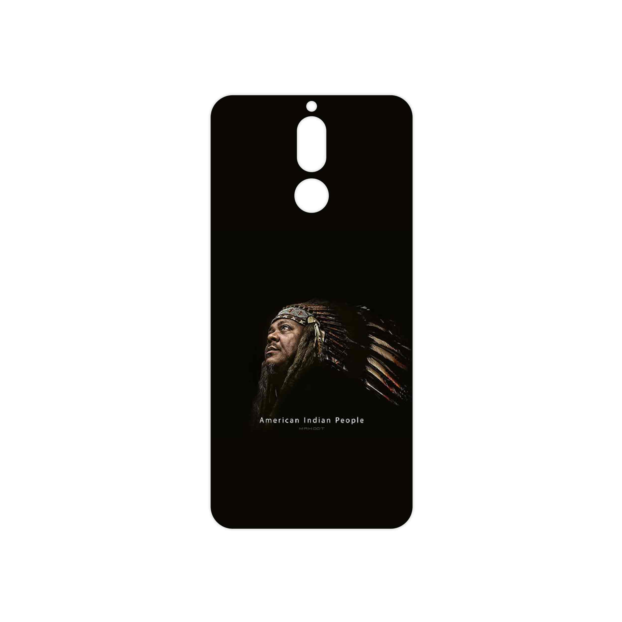 برچسب پوششی ماهوت مدل Portrait of an Indian Man مناسب برای گوشی موبایل هوآوی Mate 10 Lite