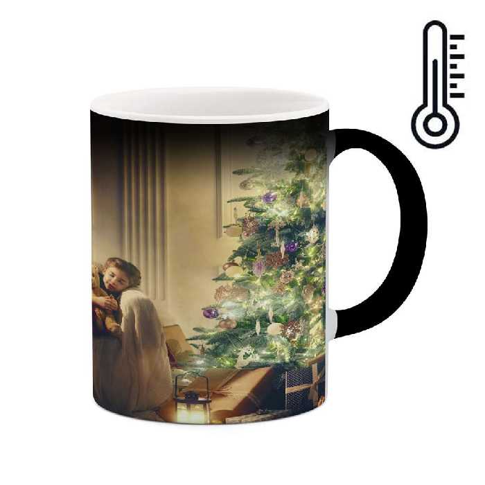 ماگ حرارتی کاکتی طرح کریسمس مدل mgh17029