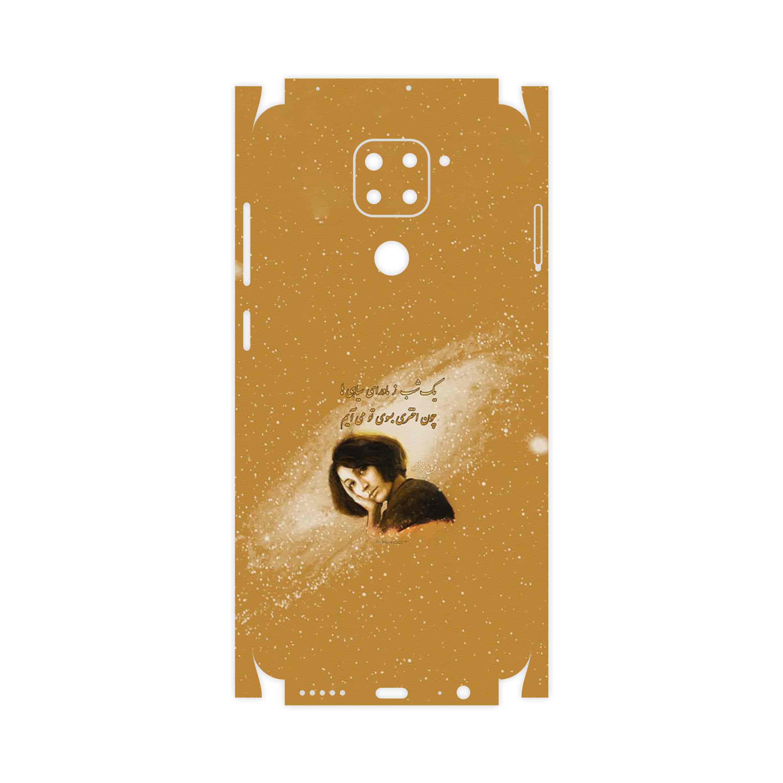 برچسب پوششی ماهوت مدل Forough Farrokhzad-FullSkin مناسب برای گوشی موبایل شیائومی Redmi 10X