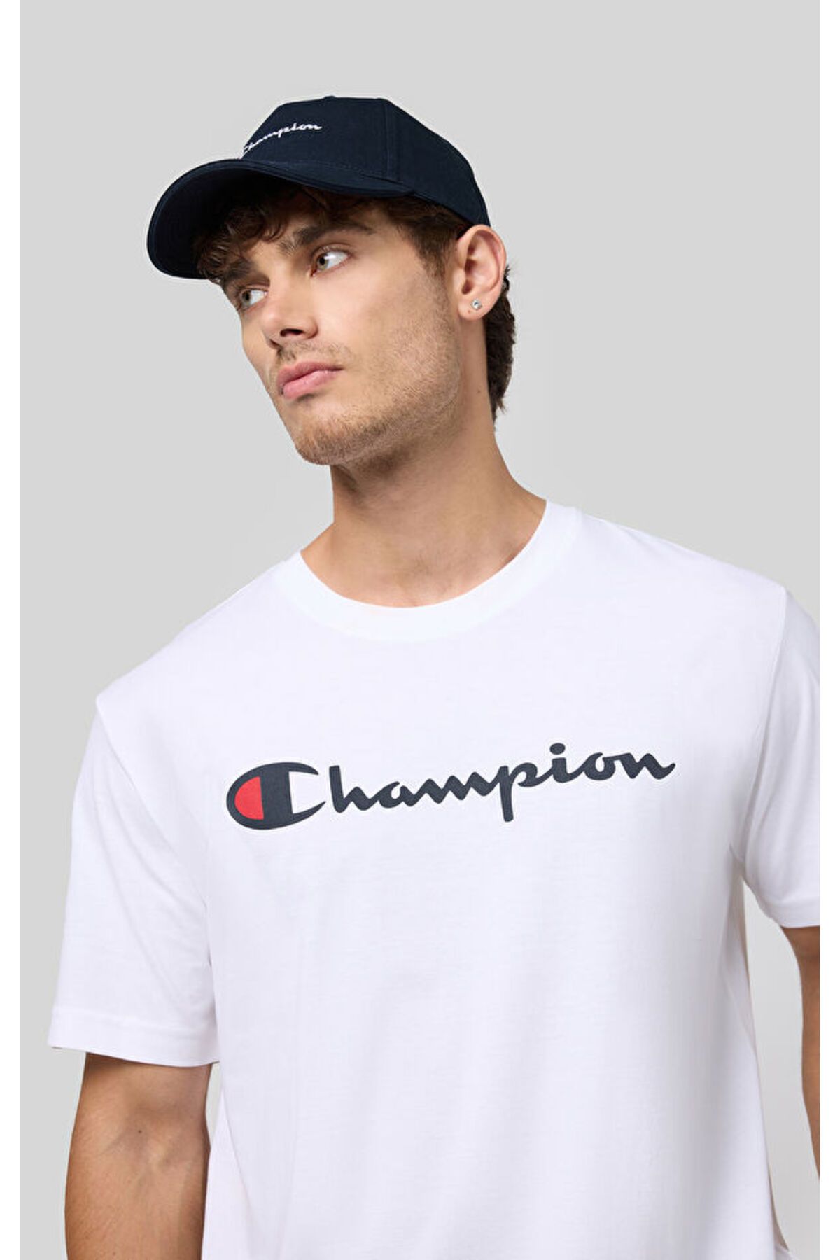 تی شرت سفید مردانه فروشگاه اسکریپت SS TEE اورجینال Champion