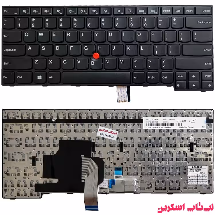 کیبورد لپ تاپ لنوو Lenovo Thinkpad E460