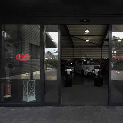 چراغ دیواری نئون دیزاین طرح Kia_RD