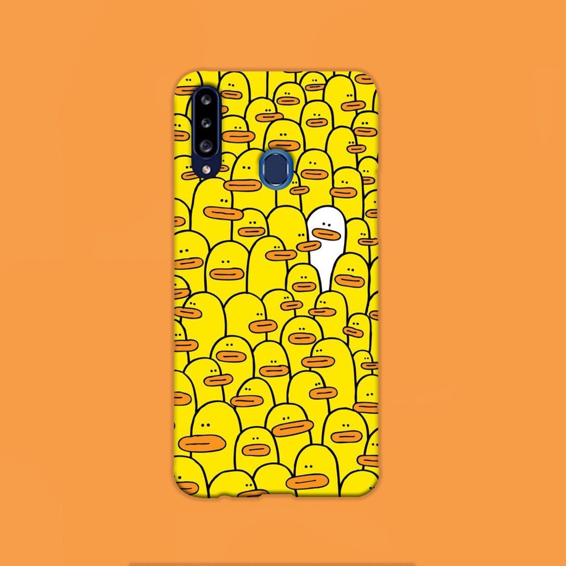 کاور گارد قاب مناسب برای گوشی موبایل سامسونگ A20s – کدطرح 886