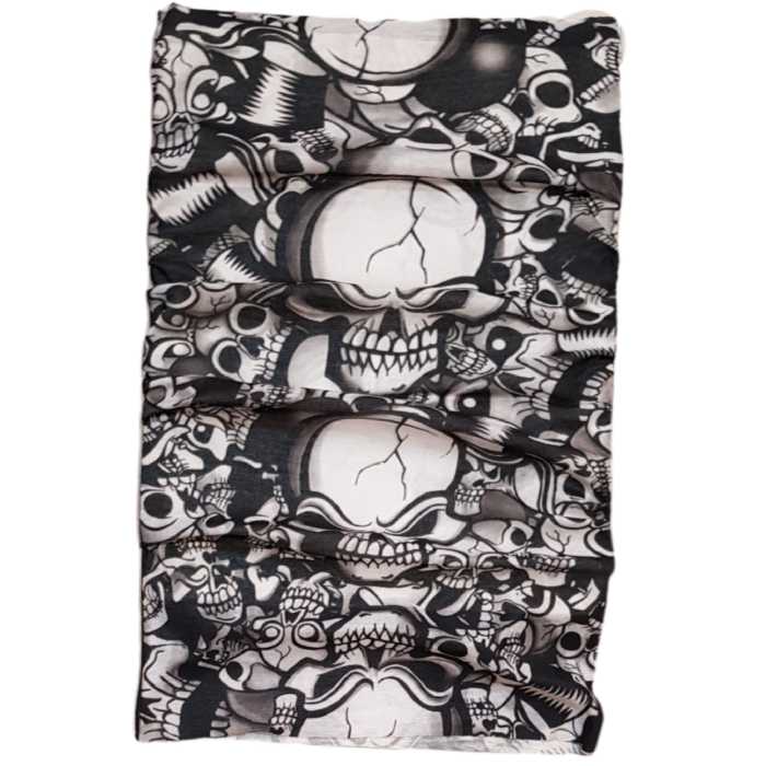 دستمال سر و گردن مدل اسکلت Rokh6