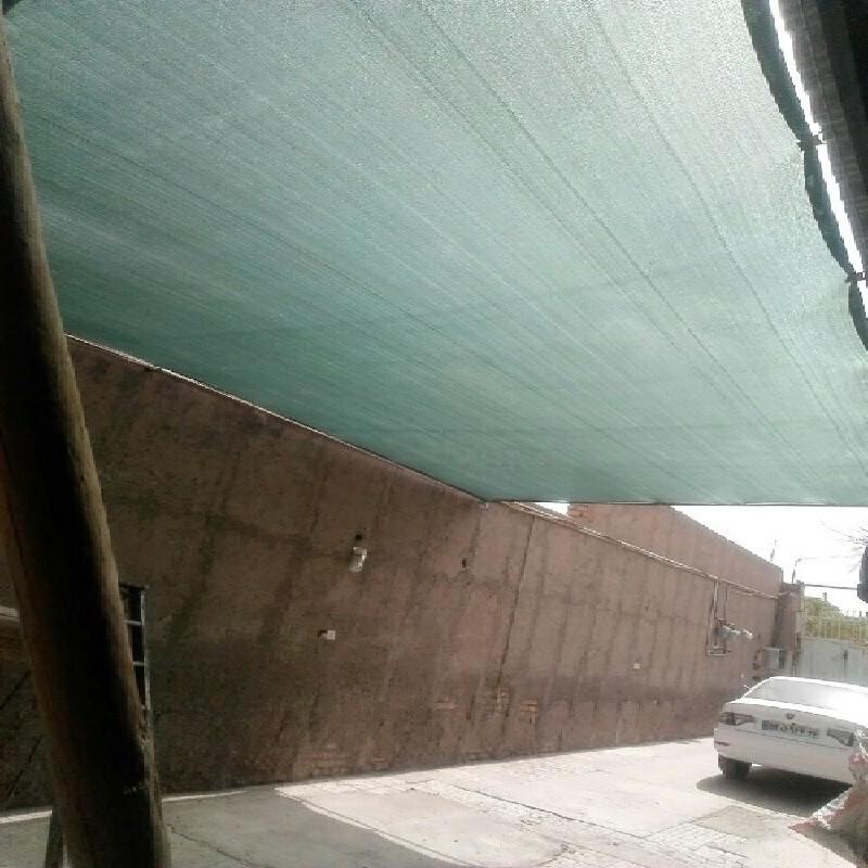 شید سایبان 80درصد 7در4 دور دوزی شده همراه با حلقه نصب