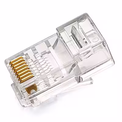 کانکتور شبکه cat6 مدل PTC بسته 50 عددی