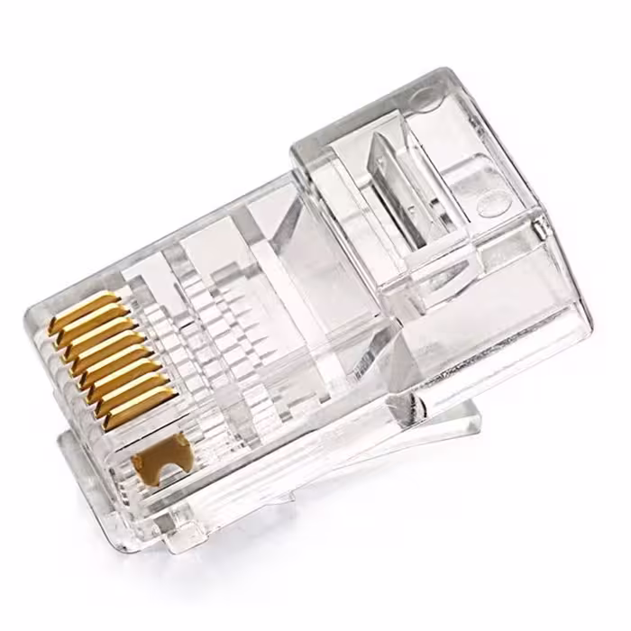 کانکتور شبکه cat6 مدل PTC بسته 50 عددی