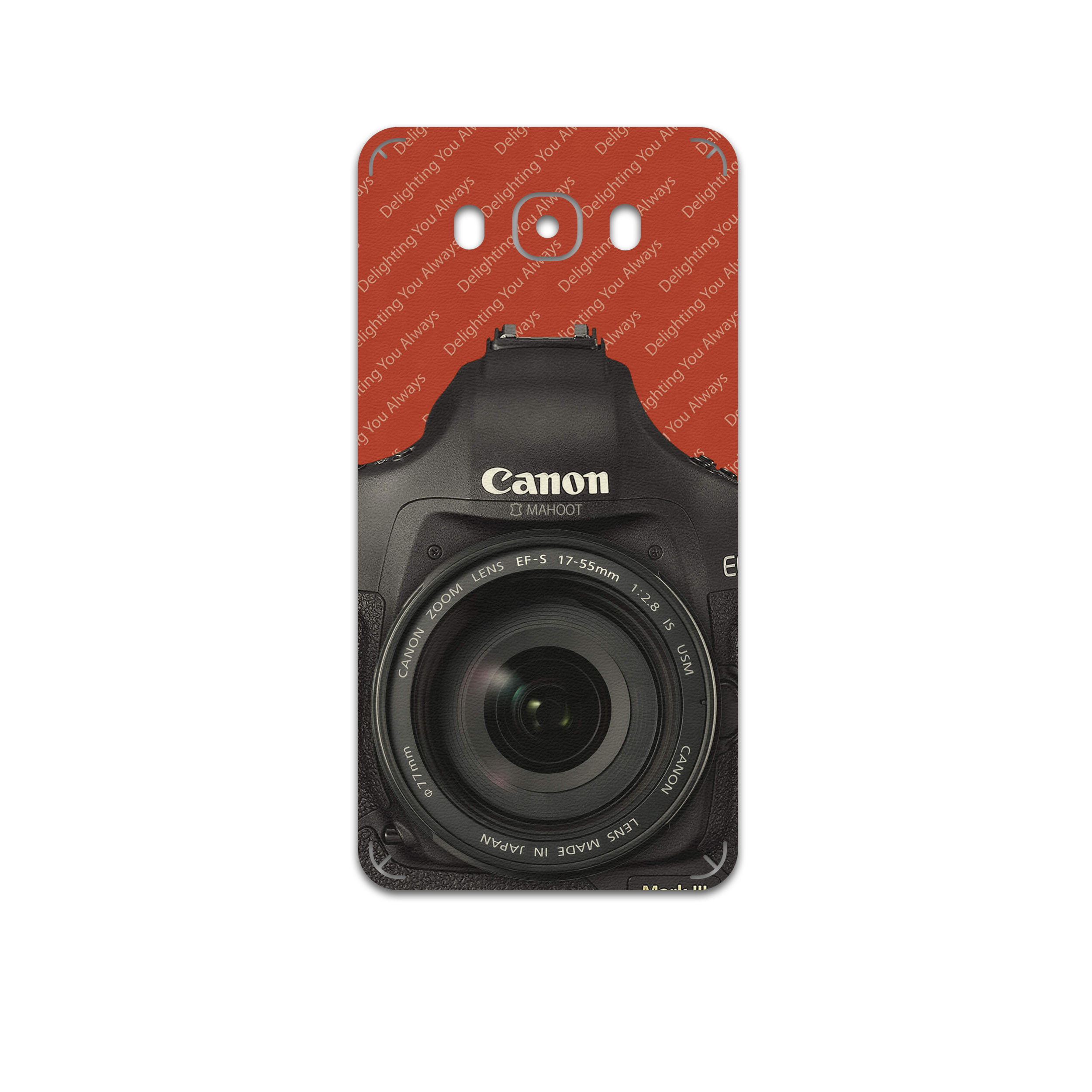برچسب پوششی ماهوت مدل Canon-Logo مناسب برای گوشی موبایل سامسونگ Galaxy J7 2016