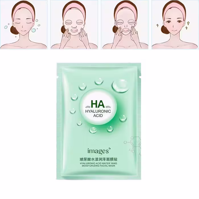 ماسک صورت ایمجز  مدل هیالورونیک وزن 25 گرم