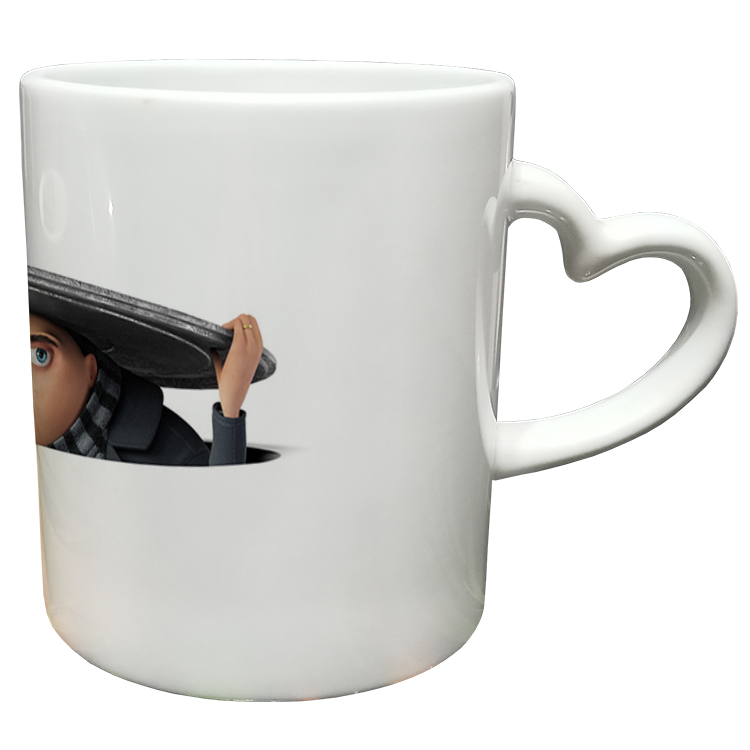 ماگ مدل دسته قلبی طرح مینیون کد 11