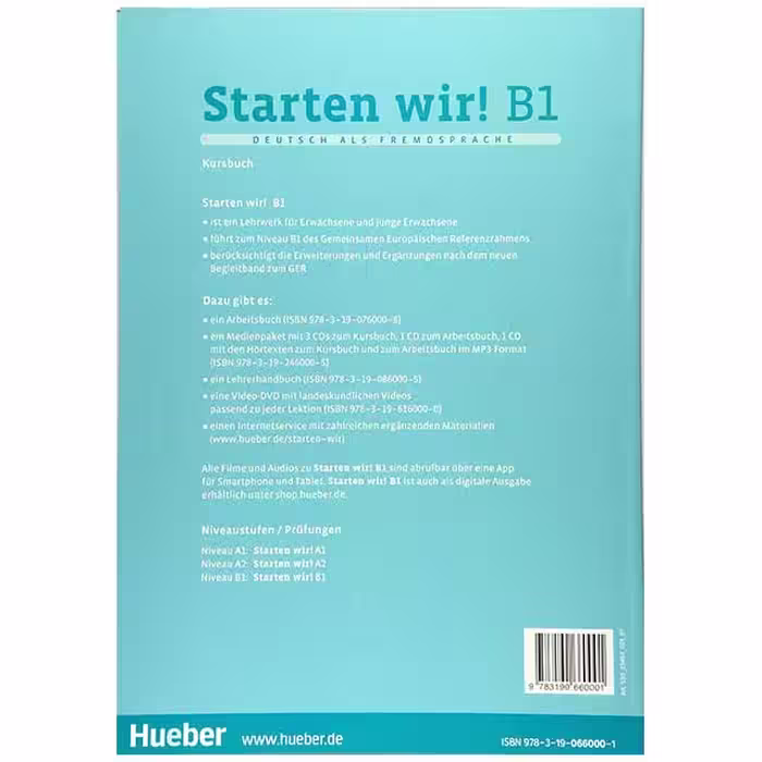 کتاب Starten Wir B1 اثر Rolf Bruseke انتشارات Hueber 