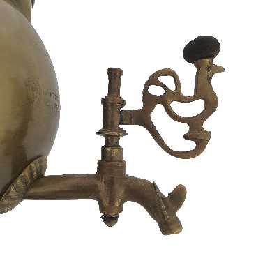 سماور زغالی عبدی مدل کلاسیک ظرفیت 3.5 لیتر