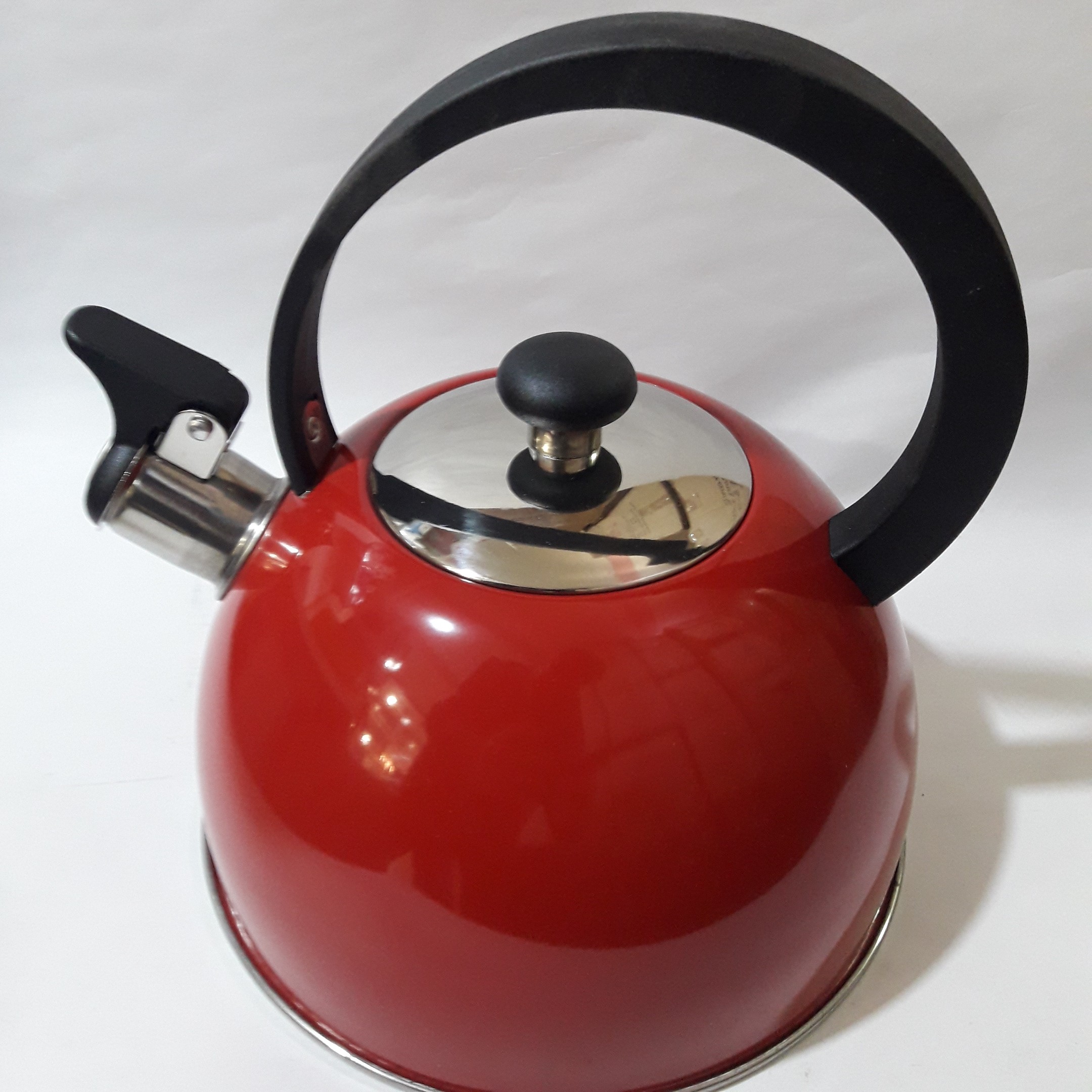 کتری استیل  رنگی سوت دار5 /2 لیتری