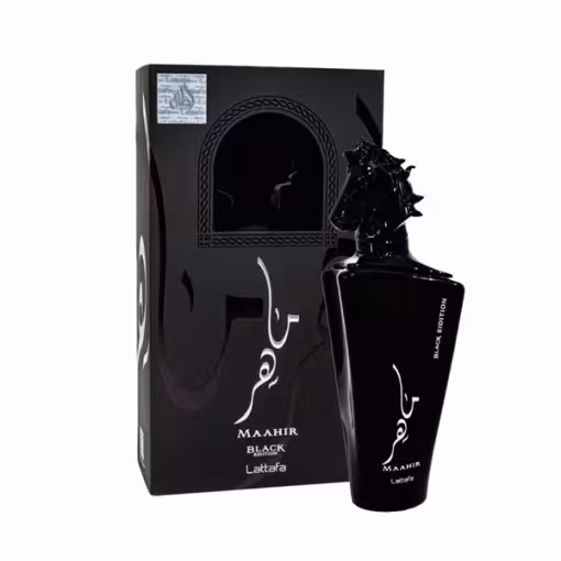 ادکلن ماهر مشکی مردانه | عطر و ادکلن آویژه کنگان