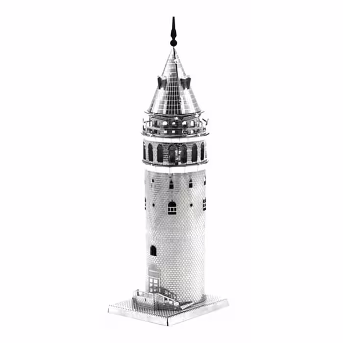 پازل فلزی 3 بعدی مدل Galata Tower (برج گالاتا)