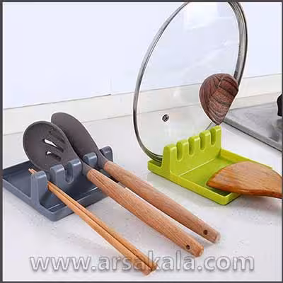 استند دوکاره زیر قاشقی و درب قابلمه