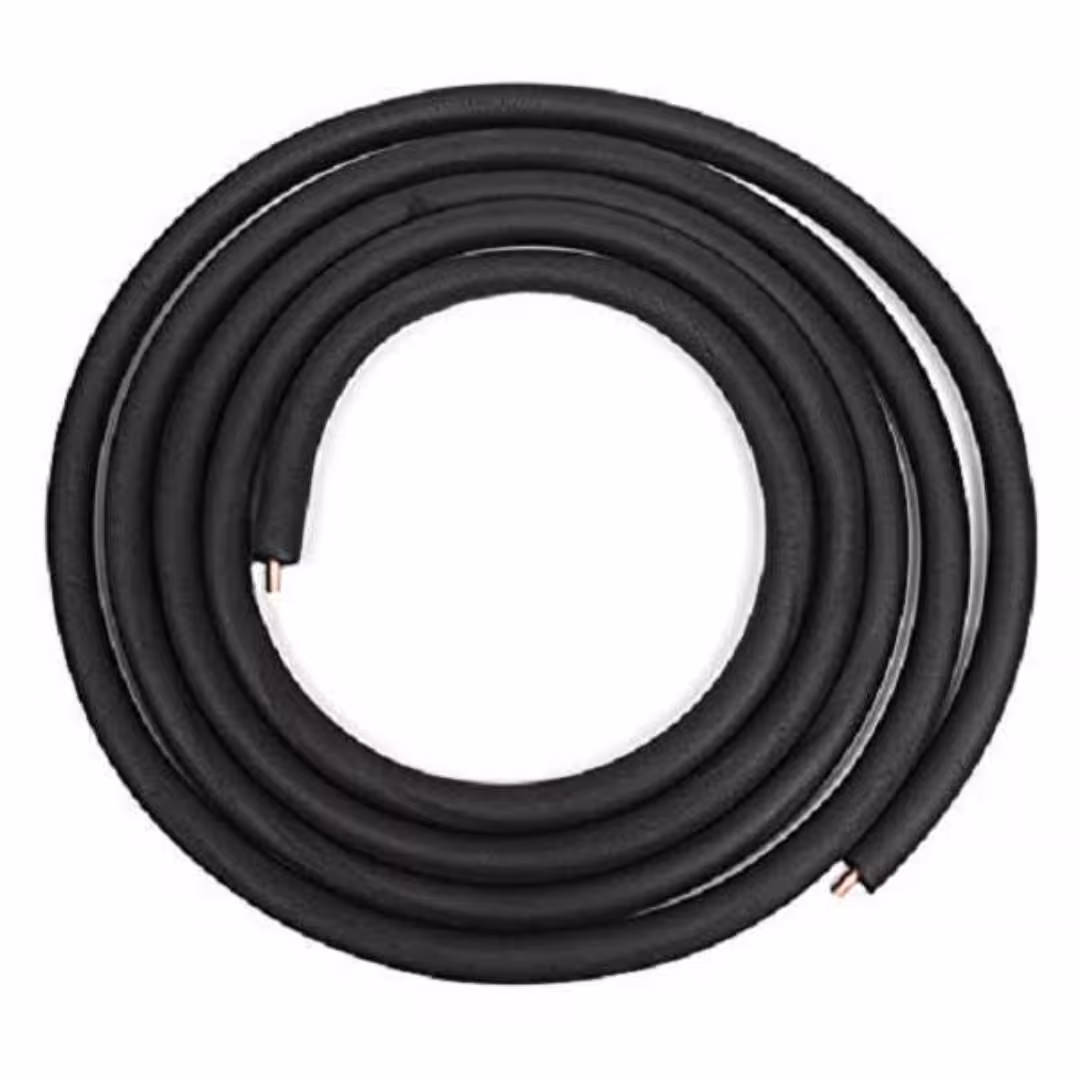 پک 4 متری لوله مسی کولر گازی سایز 10mm عایق دار توضیحات مطالعه شود