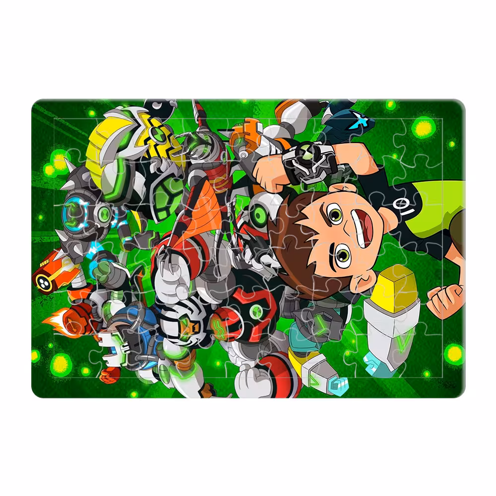 پازل 54 تکه طرح Ben10 مدل P301