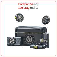 میکروفون بی‌سیم هالی لند Hollyland LARK M2 DUO 2-Person Wireless Combo Microphone System (24 GHz, Shine Charcoal)
