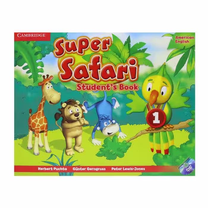 کتاب super safari 1 american اثر جمعی از نویسندگان انتشارات زبان اُبوک