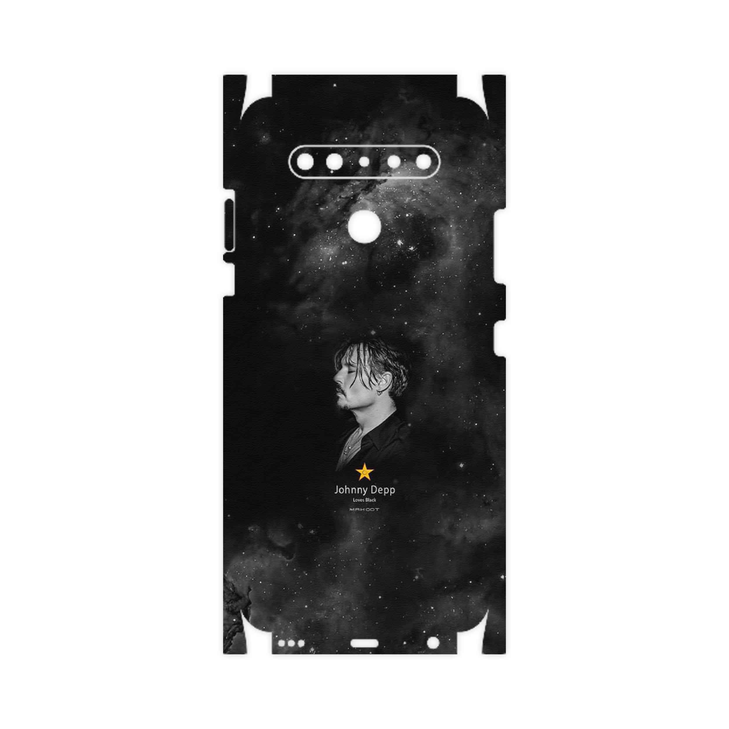 برچسب پوششی ماهوت مدل Johnny Depp-FullSkin مناسب برای گوشی موبایل ال جی K41s
