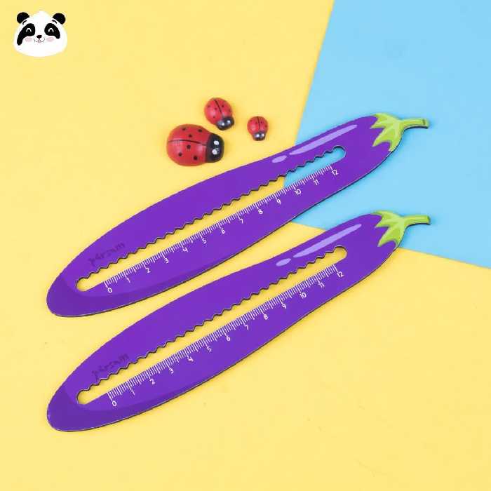 خط کش طرح بادمجان 