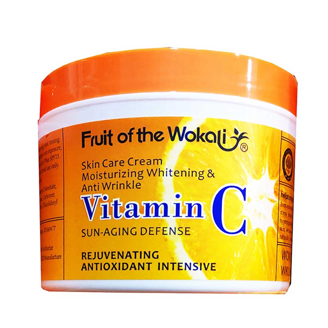 کرم آبرسان و مرطوب کننده ویتامین C وکالی wokali