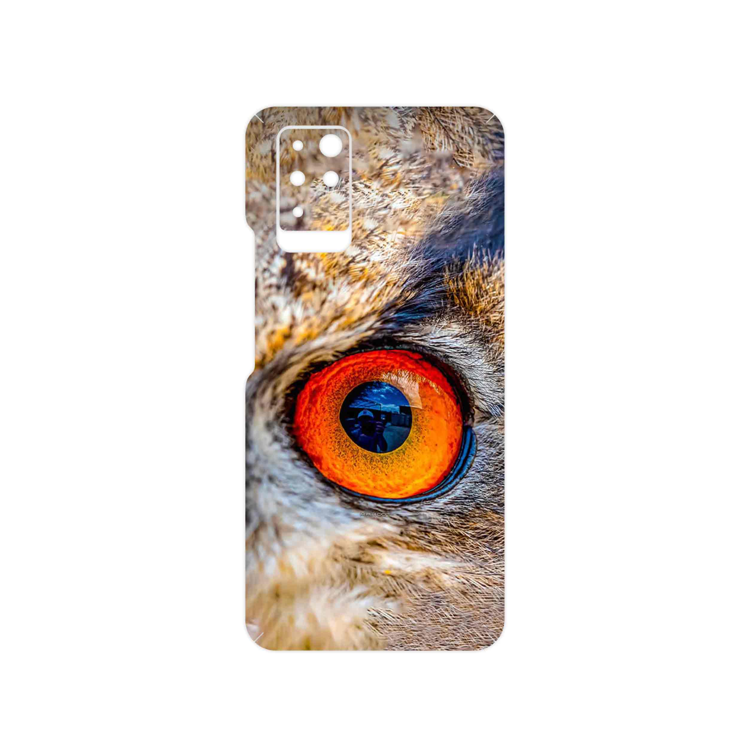 برچسب پوششی ماهوت مدل Owl eyes مناسب برای گوشی موبایل اینفینیکس Note 10