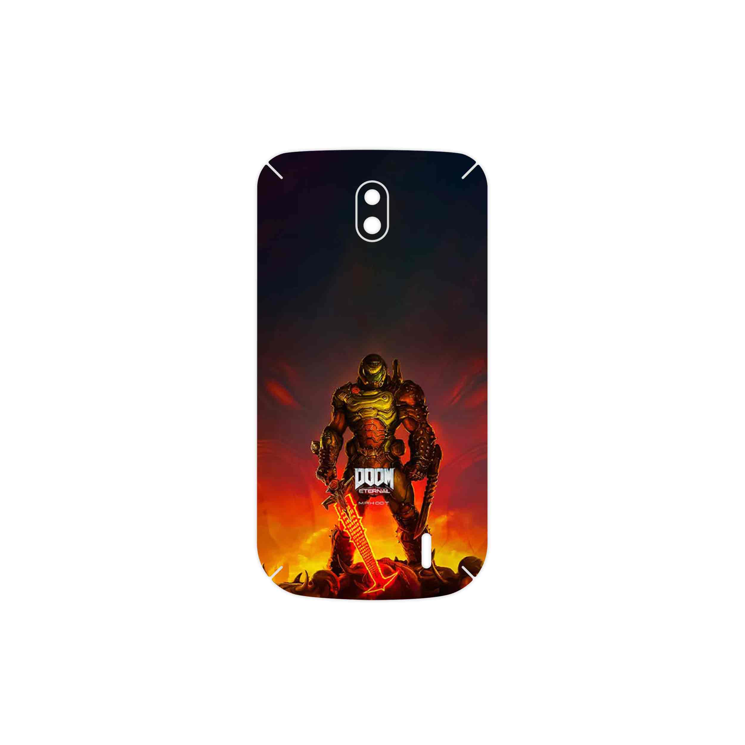 برچسب پوششی ماهوت مدل DOOM Game Series مناسب برای گوشی موبایل نوکیا 1