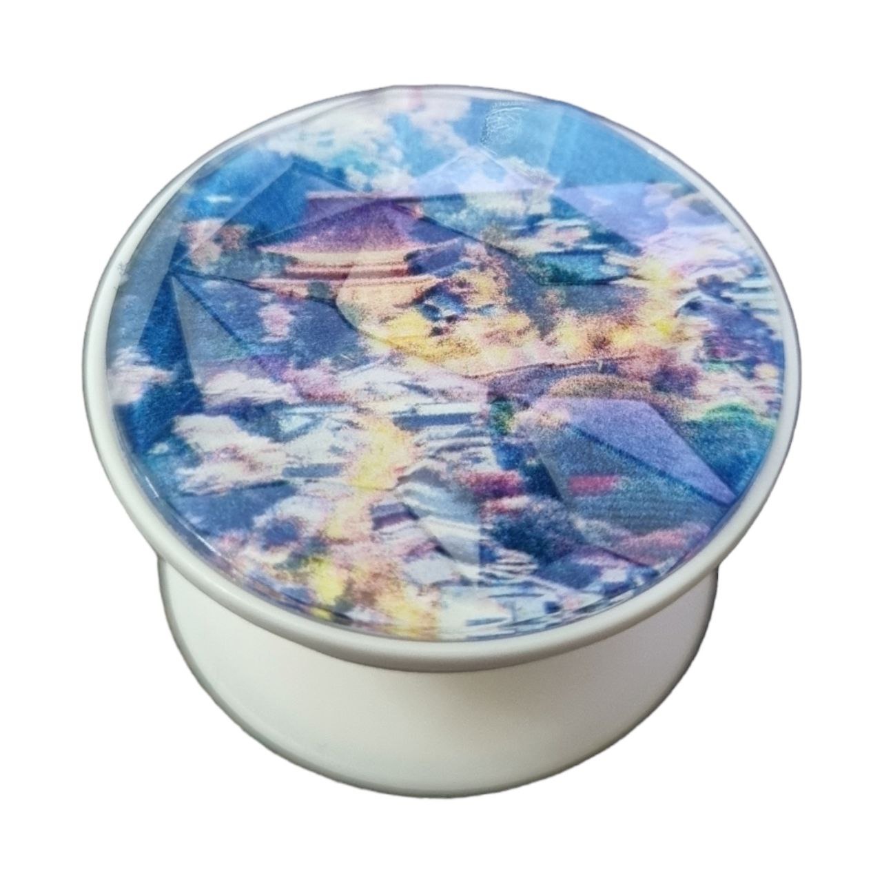 پایه نگهدارنده گوشی موبایل و تبلت پاپ سوکت طرح خانه مدل کریستالی