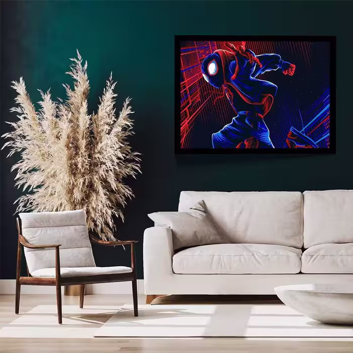 تابلو مدل spider man کد F-17025