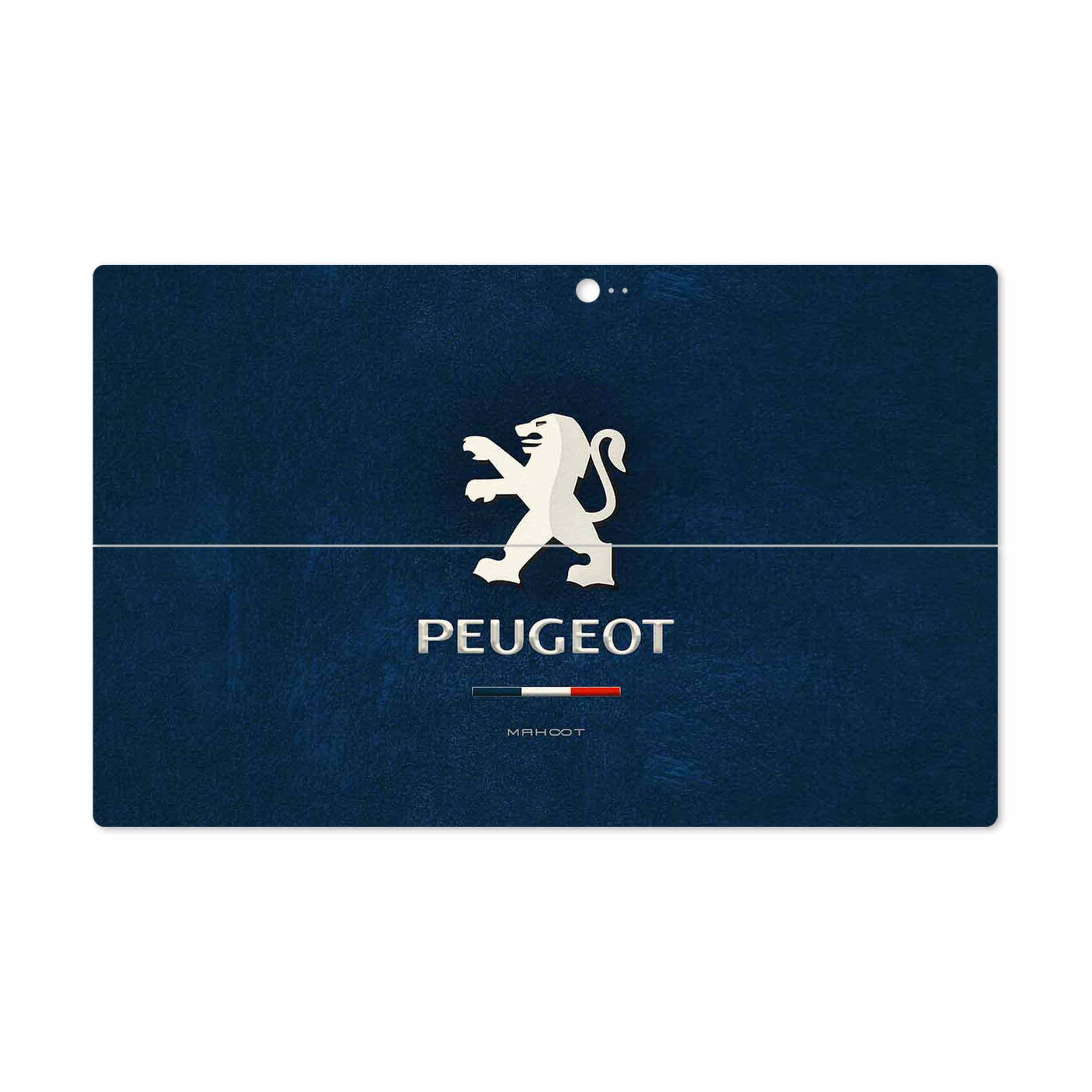 برچسب پوششی ماهوت مدل Peugeot-Logo مناسب برای تبلت مایکروسافت Surface 2 RT 2013