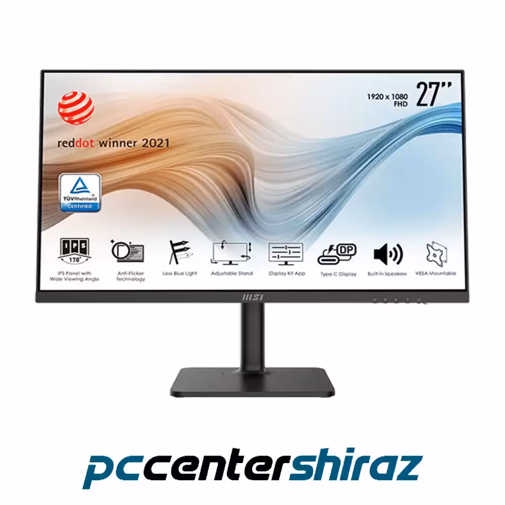 مانیتور ام اس آی سایز 27 اینچ مدل MSI Modern MD271P