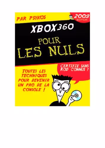خرید و دانلود نسخه کامل کتاب La Xbox 360 pour les nuls