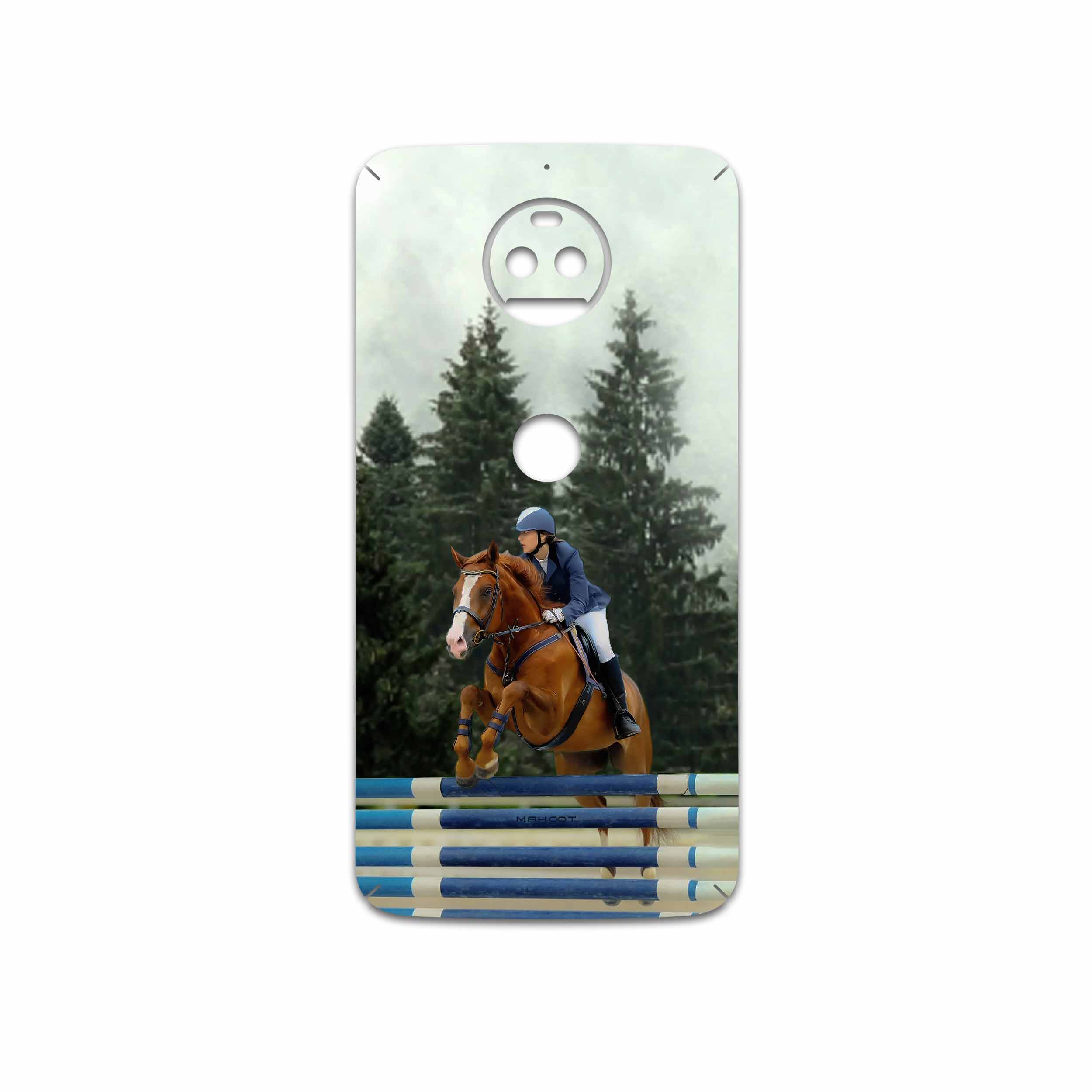 برچسب پوششی ماهوت مدل Equestrianism مناسب برای گوشی موبایل موتورولا Moto G5S Plus