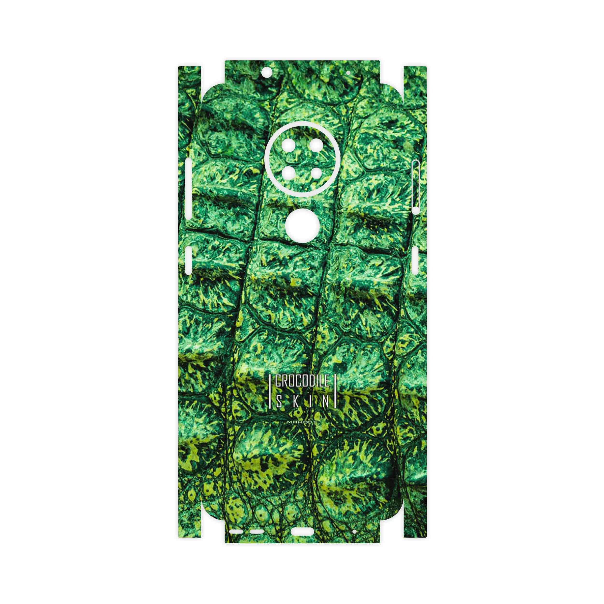 برچسب پوششی ماهوت مدل Crocodile Skin-FullSkin مناسب برای گوشی موبایل نوکیا 7.2