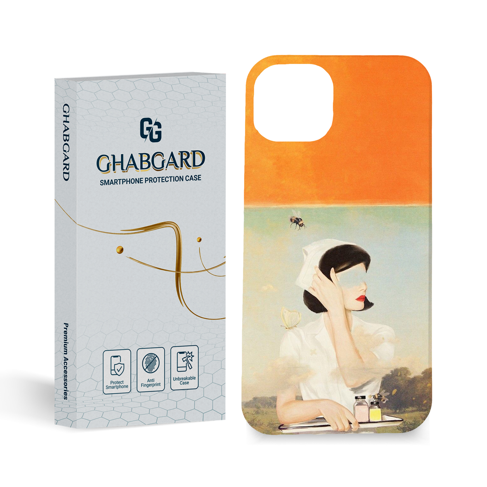 کاور قاب گارد مدل دخترانه مناسب برای گوشی موبایل اپل iphone 13