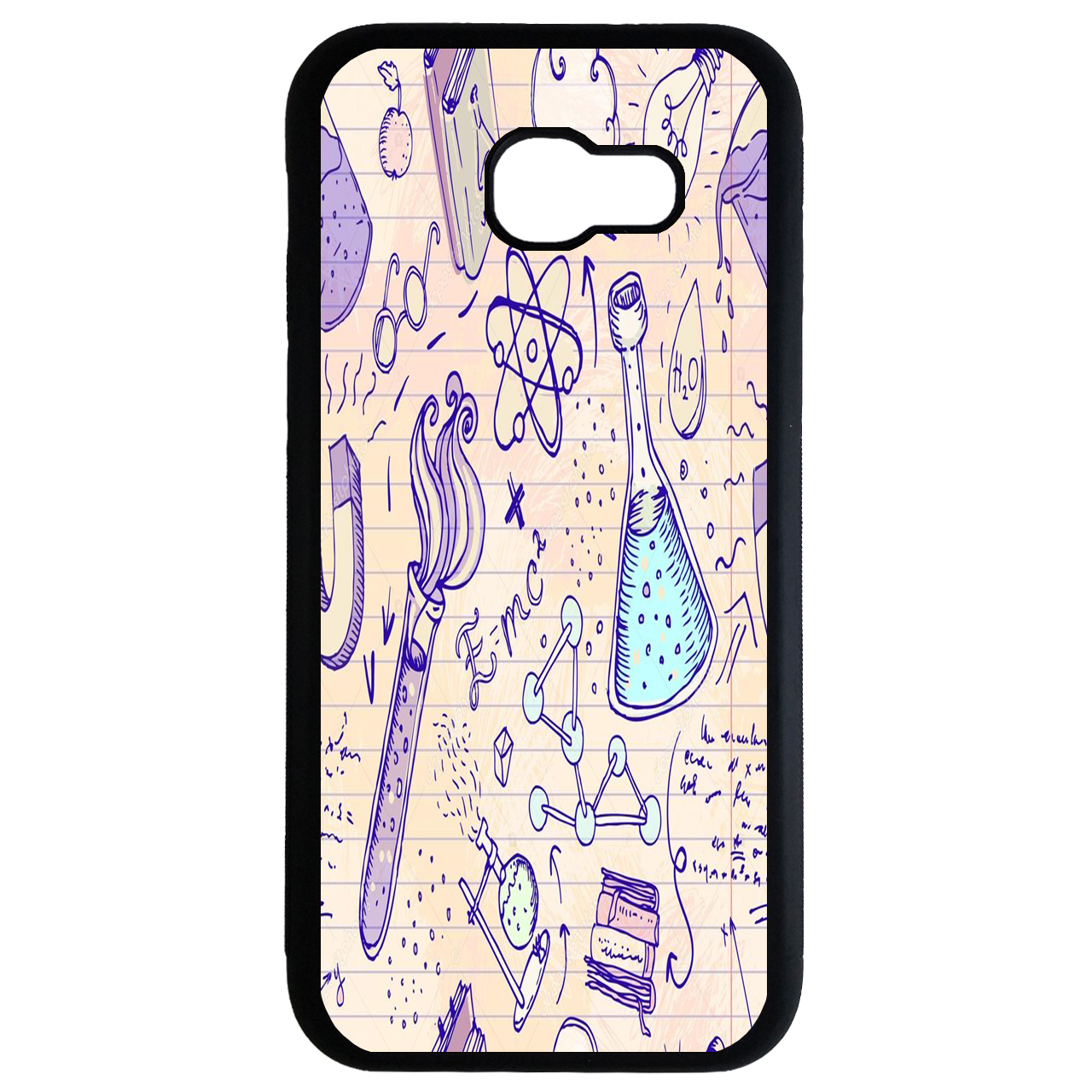 کاور طرح شیمی کد 110540617 مناسب برای گوشی موبایل سامسونگ galaxy a7 2017