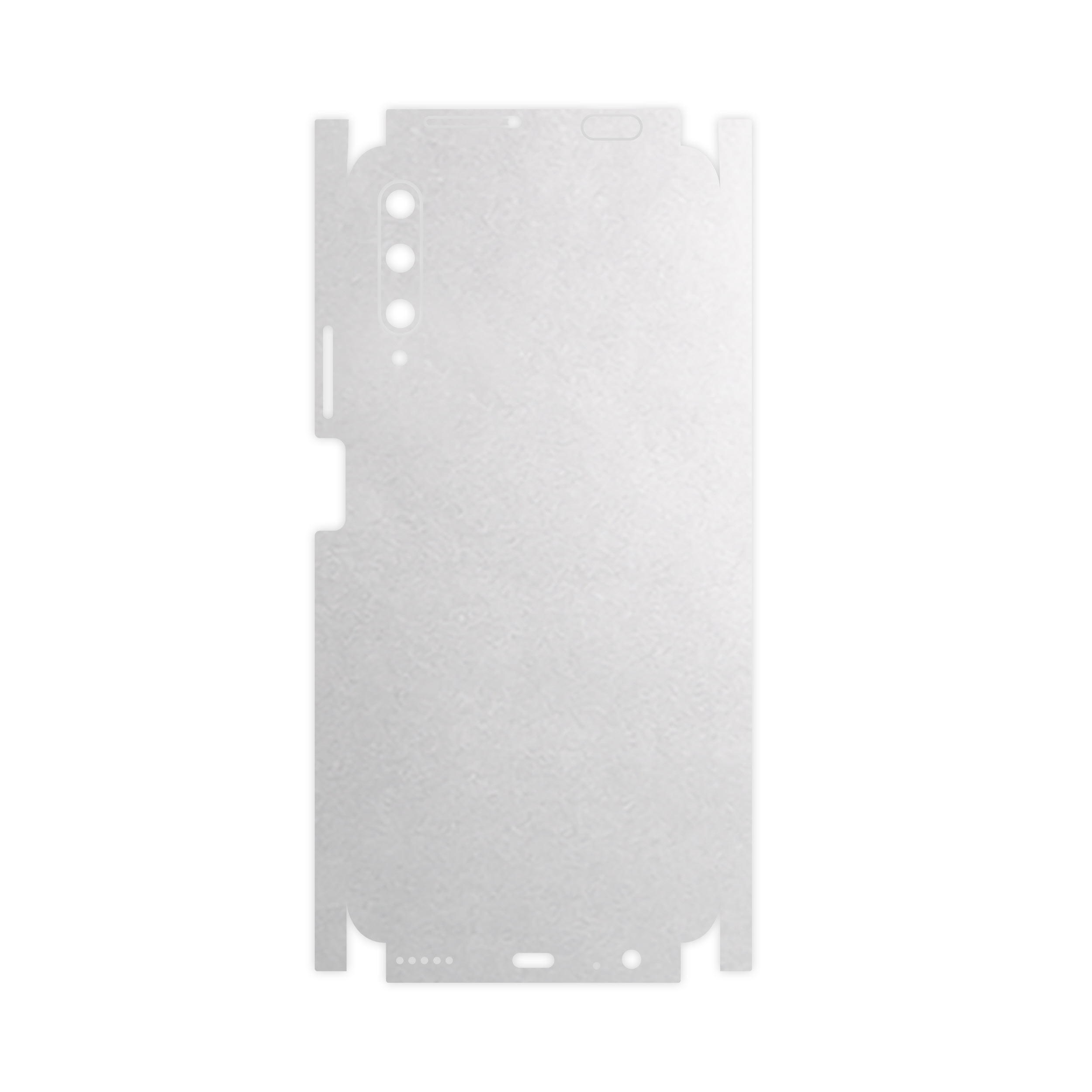 برچسب پوششی ماهوت مدل Metallic-White-FullSkin مناسب برای گوشی موبایل هوآوی Y9S