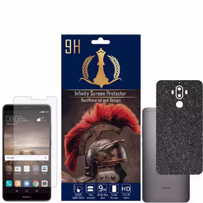 برچسب پوششی اینفینیتی مدل PRO MAX مناسب برای گوشی موبایل هوآوی MATE 9 به همراه محافظ صفحه نمایش