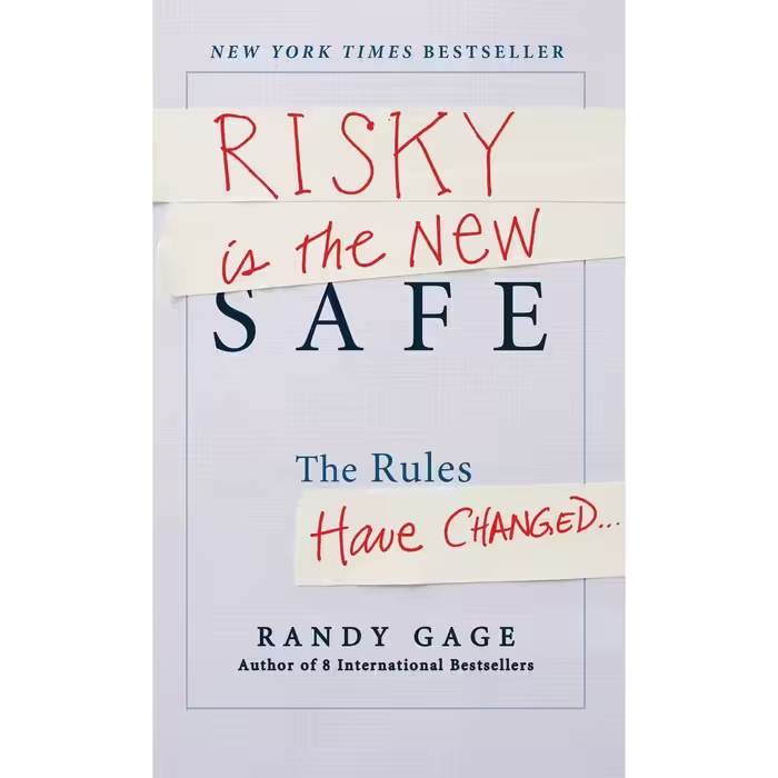 کتاب Risky is the New Safe اثر Randy Gage انتشارات Wiley