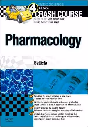 [PDF] دانلود کتاب Crash Course - Pharmacology, 4th ed, 2012