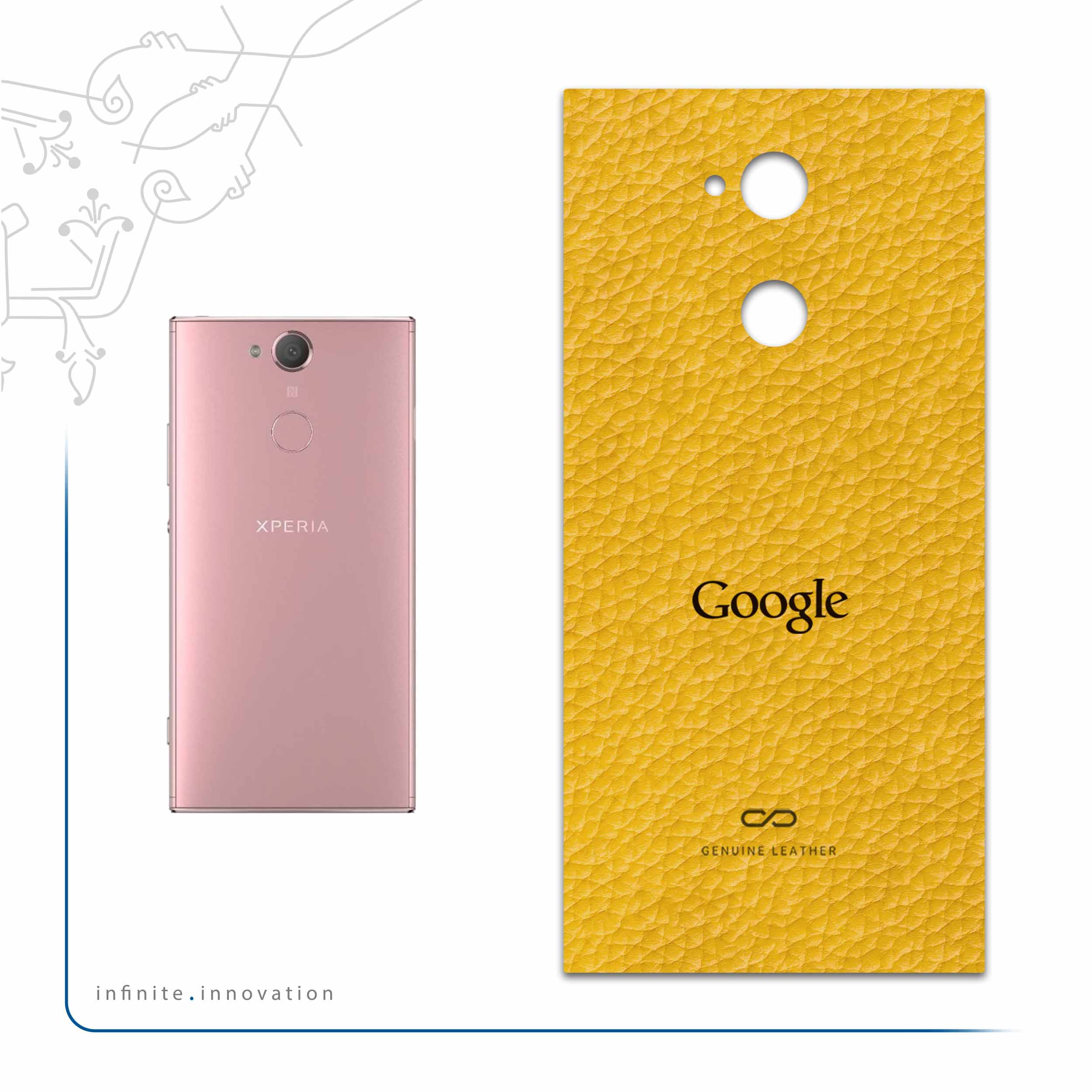 برچسب پوششی ماهوت مدل ML-GGL مناسب برای گوشی موبایل سونی Xperia XA2 Ultra