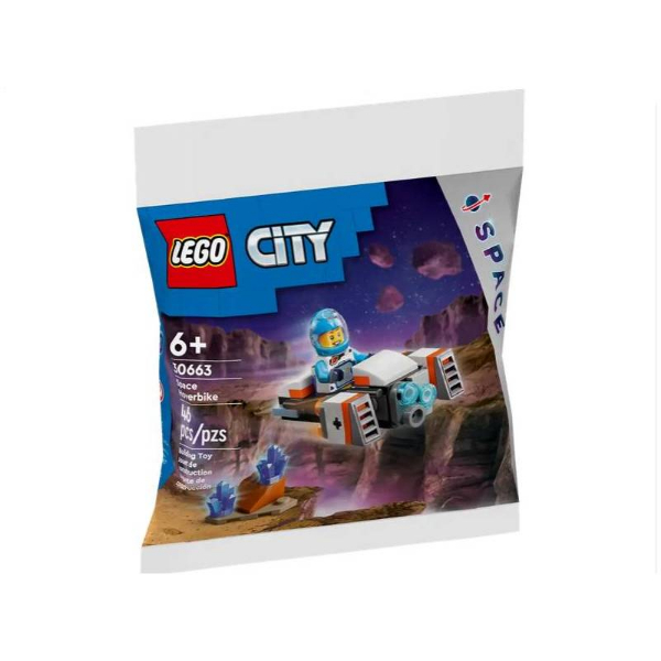 لگو سری سیتی مدل Space Hoverbike کد 30663