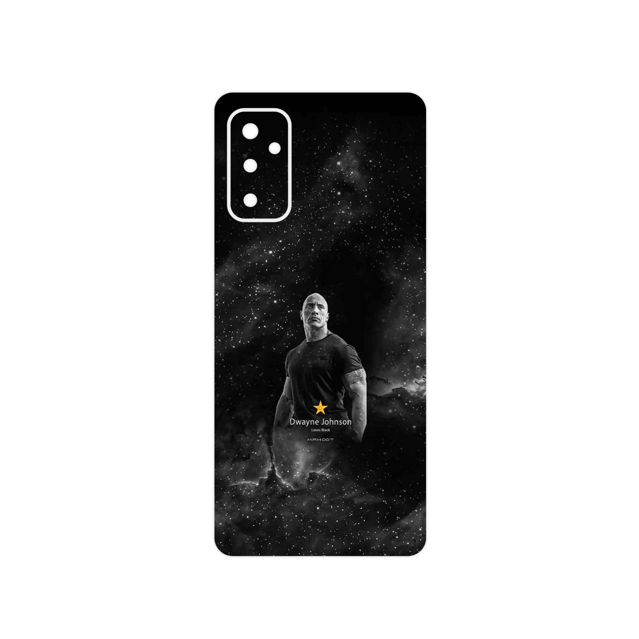 برچسب پوششی ماهوت مدل Dwayne Johnson مناسب برای گوشی موبایل سامسونگ Galaxy M52 5G