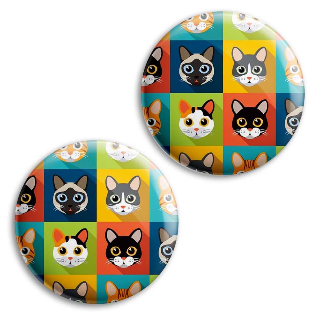 پیکسل پرمانه طرح گربه کد pm2n.4292 مجموعه 2 عددی