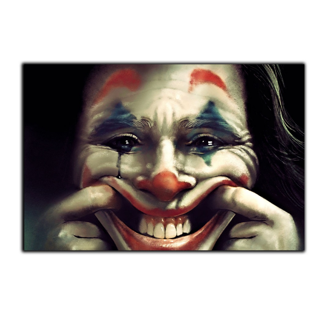 تابلو شاسی بکلیت طرح لبخند جوکر مدل SH-S4165