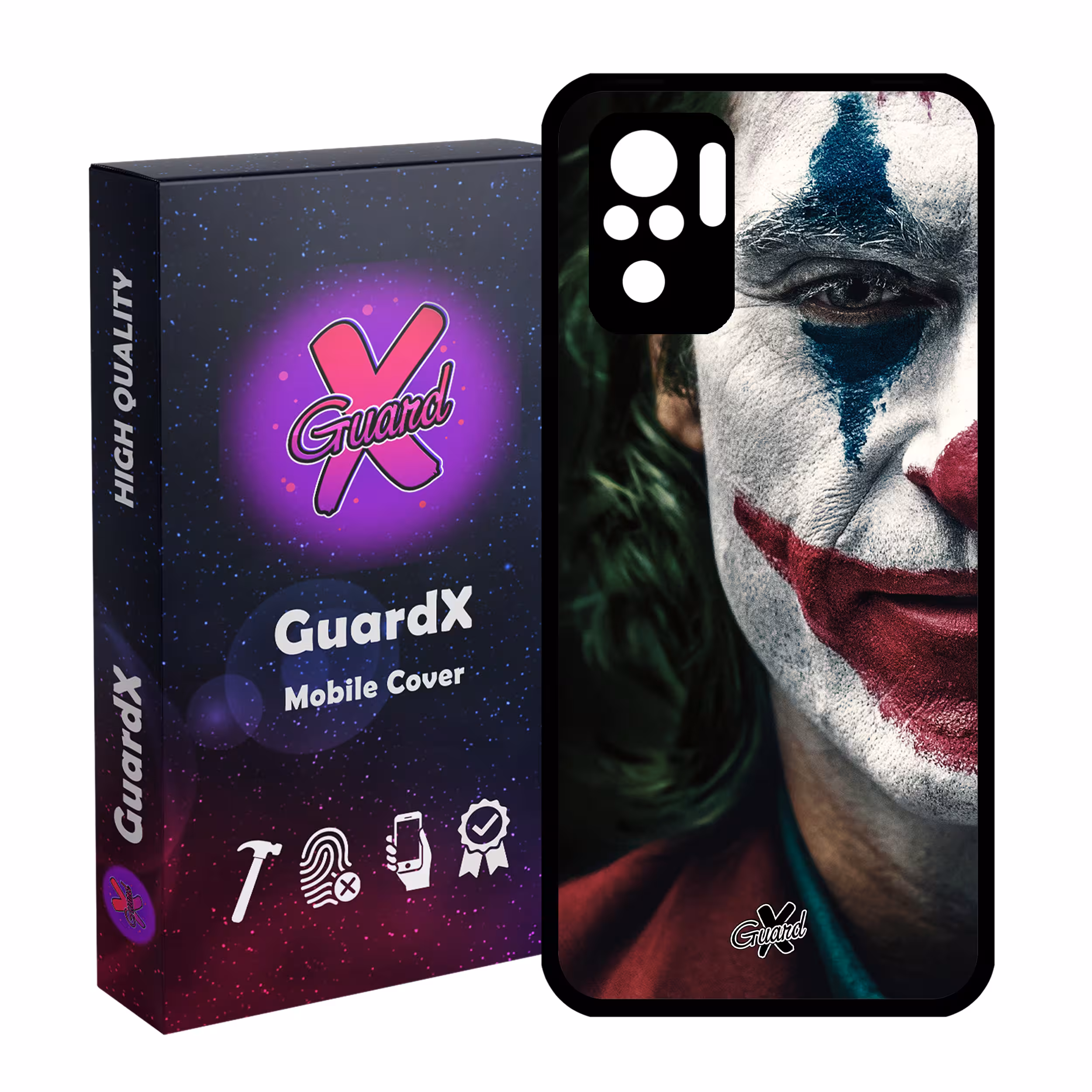 کاور گارد ایکس طرح Joker مدل Glass10165 مناسب برای گوشی موبایل شیائومی Redmi Note 10 4G / Note 10S