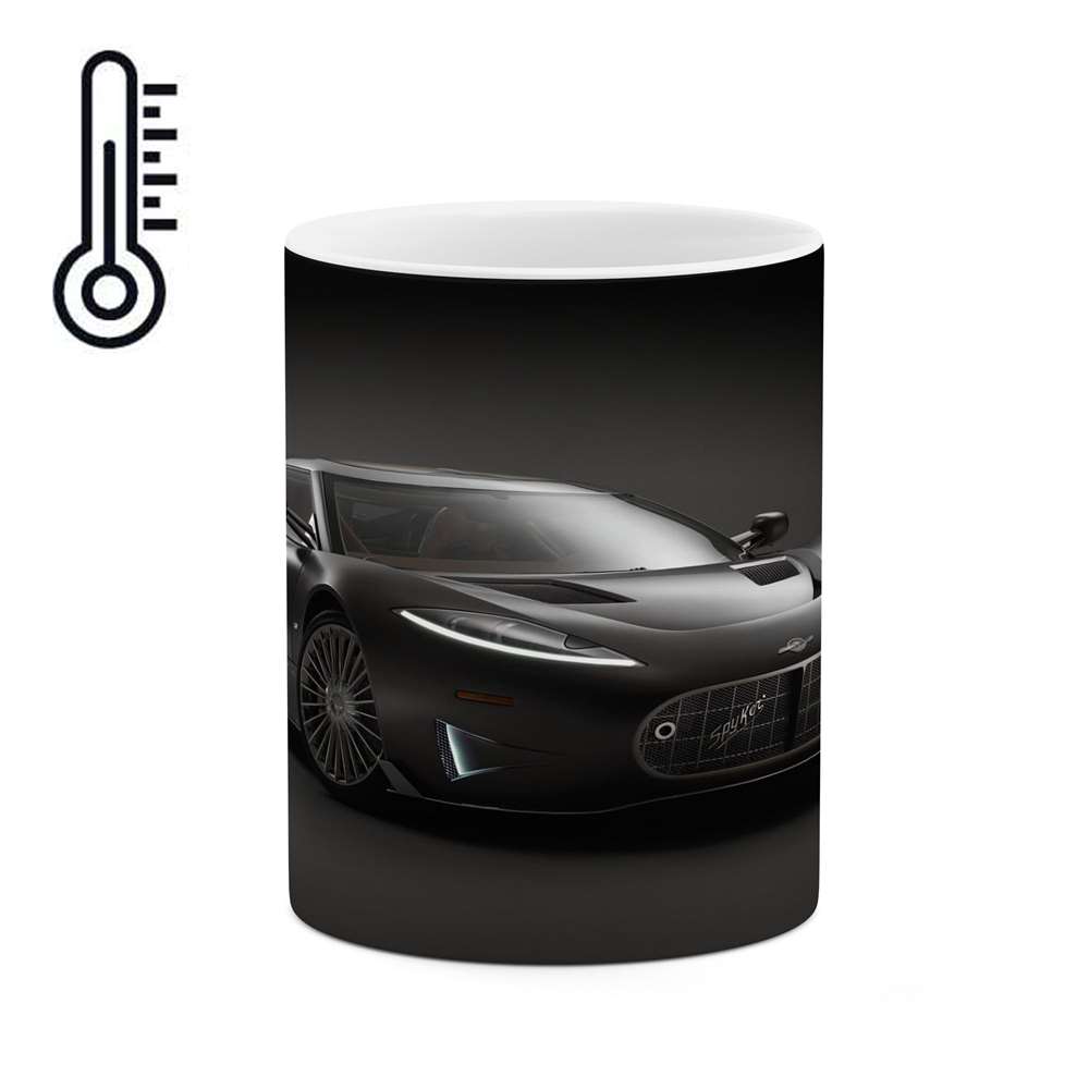 ماگ حرارتی کاکتی طرح ماشین مدل mgh16428