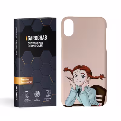 کاور گارد قاب مدل دخترانه مناسب برای گوشی موبایل اپل iPhone x/xs